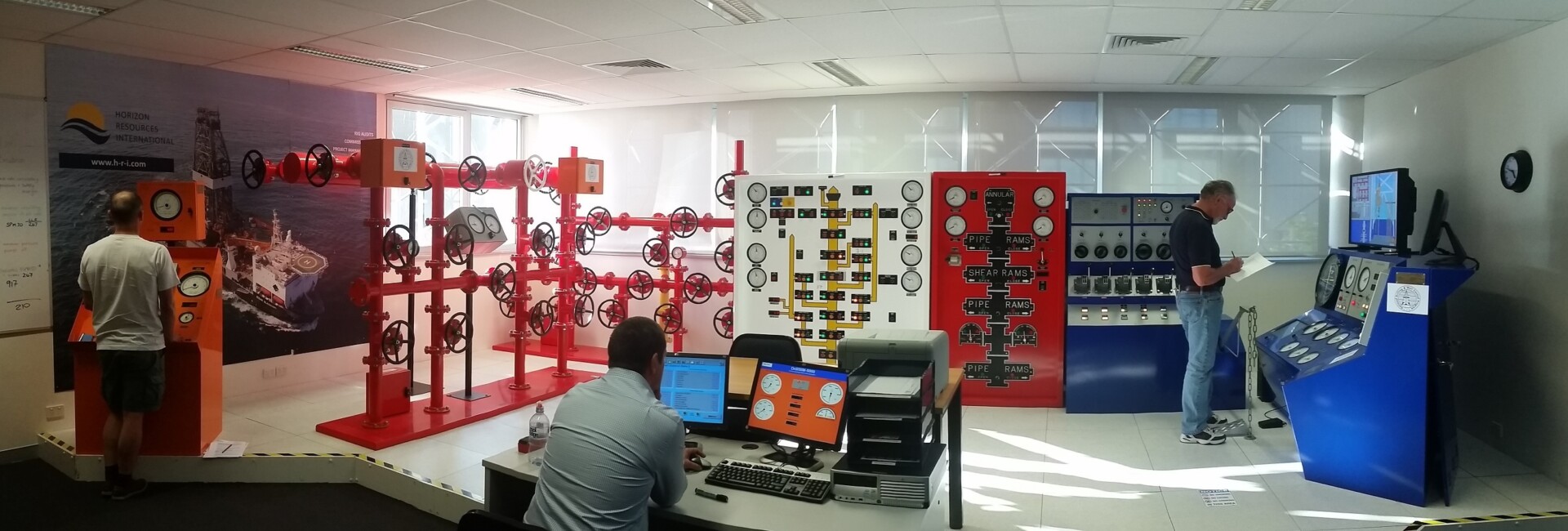 Drilling simulator